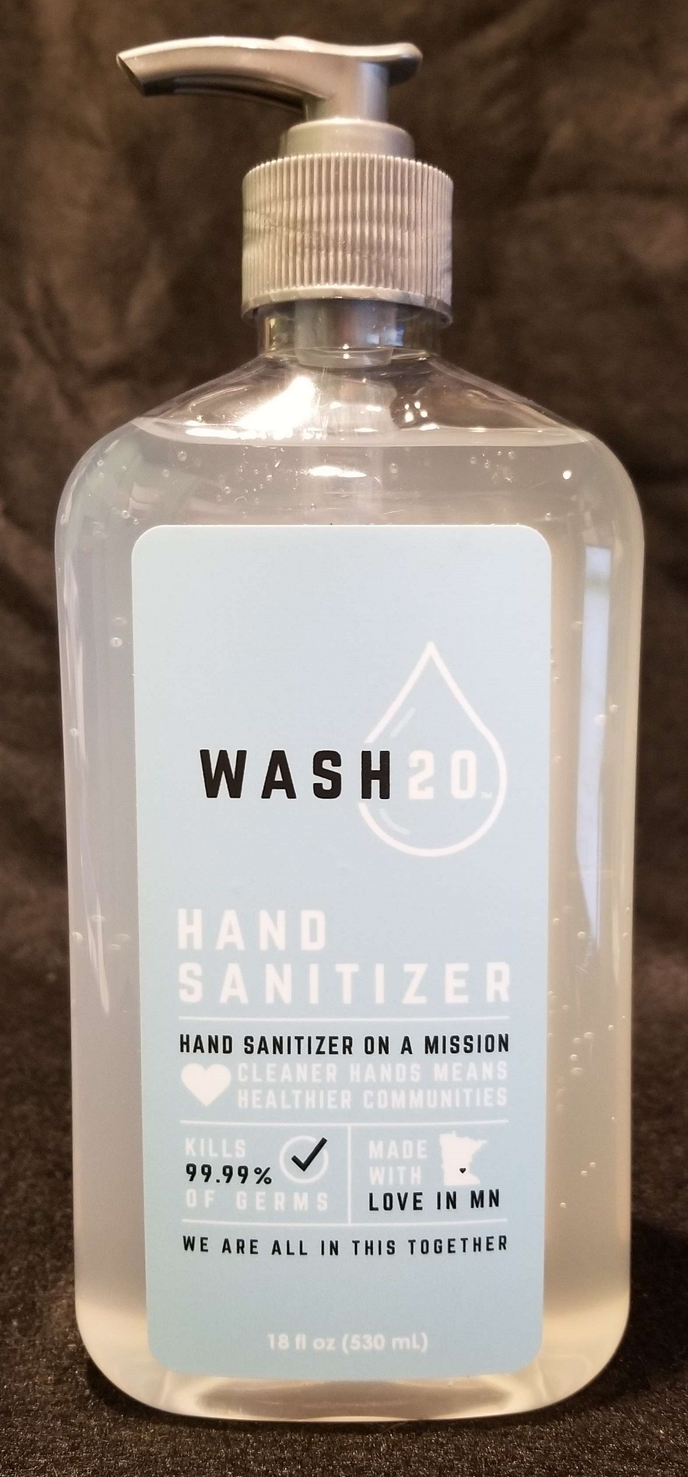 Wash 20 Hand Sanitizer - Click Image to Close